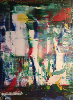 12x16 in  mixed media on plywood
