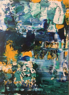 #2 16x22 mixed media wallboard