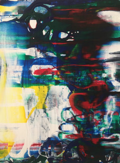 12x16 in mixed media on plywood