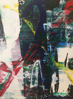 16x20 in mixed media on plywood