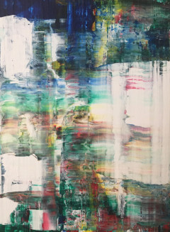 12x16 in mixed media on plywood