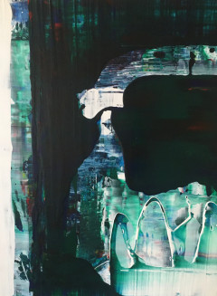 16x20 in mixed media on plywood