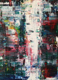 16x20 in mixed media on plywood