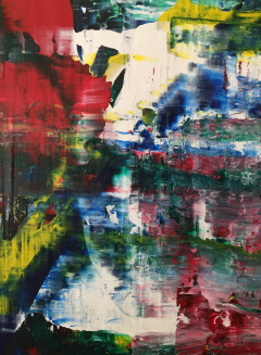 12x16 in mixed media on plywood