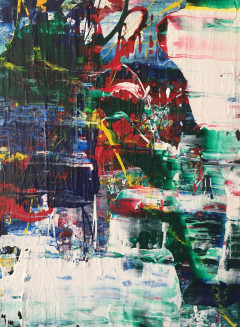 12x16 in mixed media on plywood