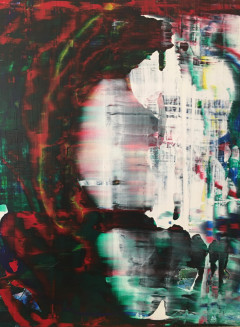 16x20 in mixed media on plywood