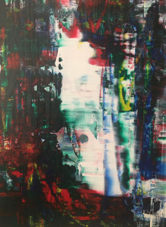16x20 in mixed media on plywood