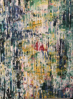 16x20 in mixed media on birch ply